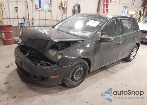 2010 Volkswagen Golf 4-Door from USA, damaged, VIN WVWDB7AJ1AW385577